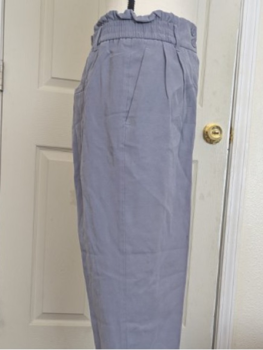 Simply Vera Vera Wang Light Gray Elastic Waist Pants